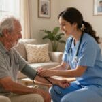 Compassionate home health care in San Antonio, skilled nursing and therapy services at home.