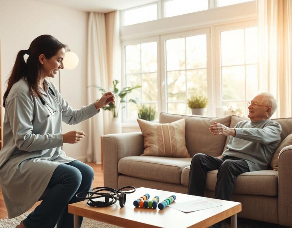 In-home therapy services and caregiver support in San Antonio.
