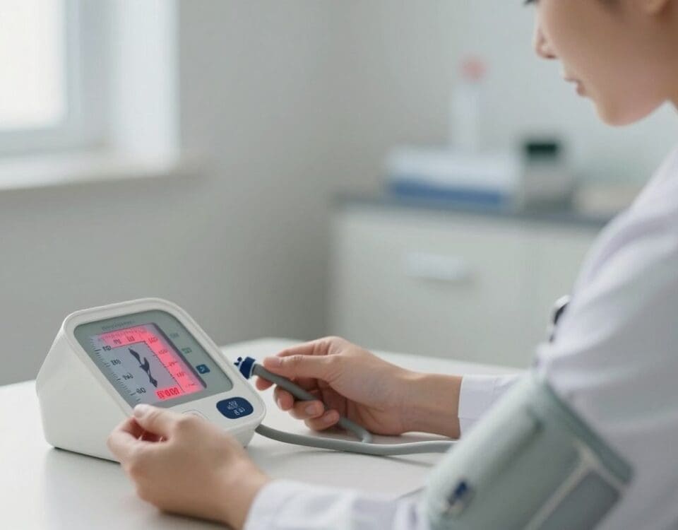 Home blood pressure monitoring device for post-surgical recovery in San Antonio.