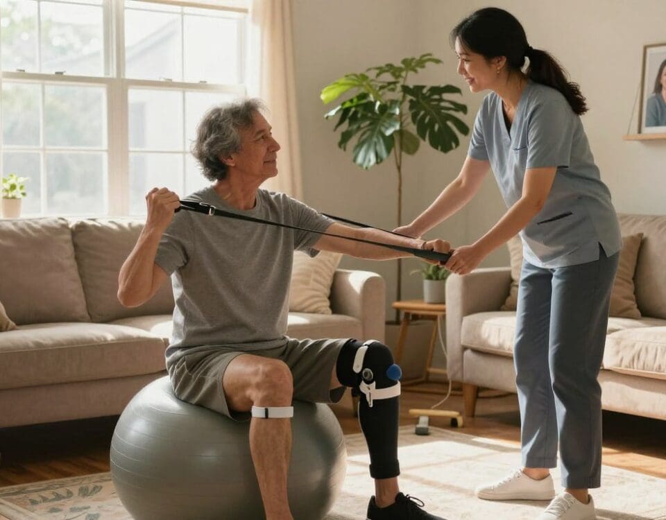 Post-surgical joint replacement recovery at home in San Antonio with Continu Care Home Health.