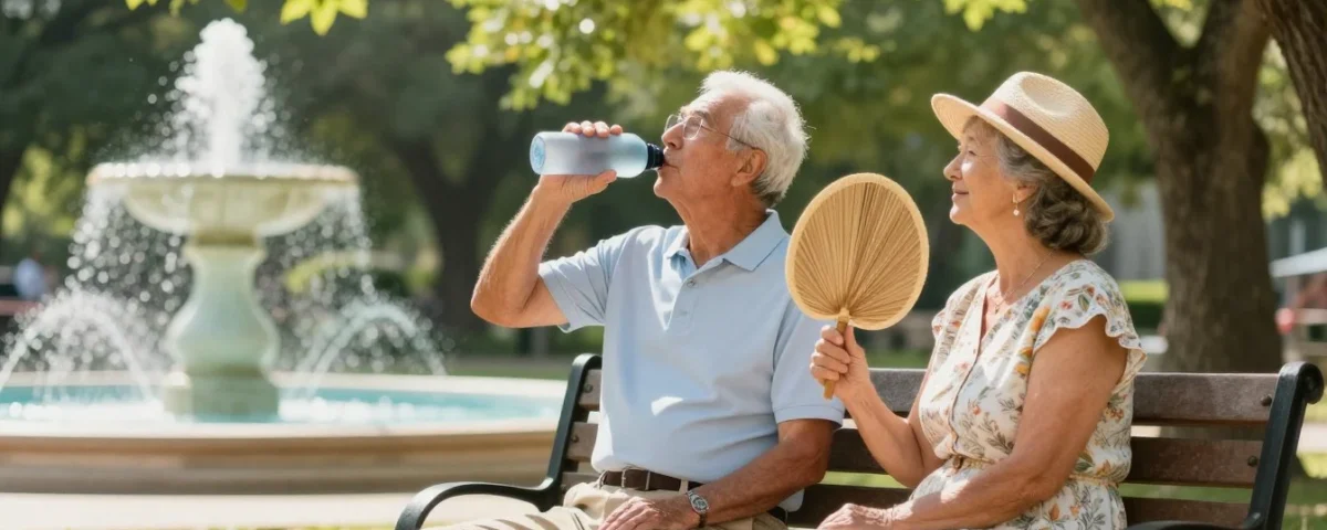 San Antonio summer heat safety seniors