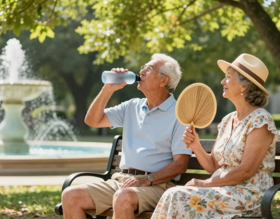 San Antonio summer heat safety seniors