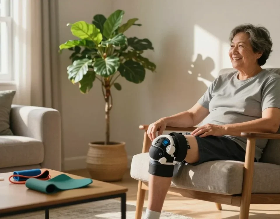 hip replacement recovery at home