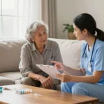 preparing for a home health nurse visit