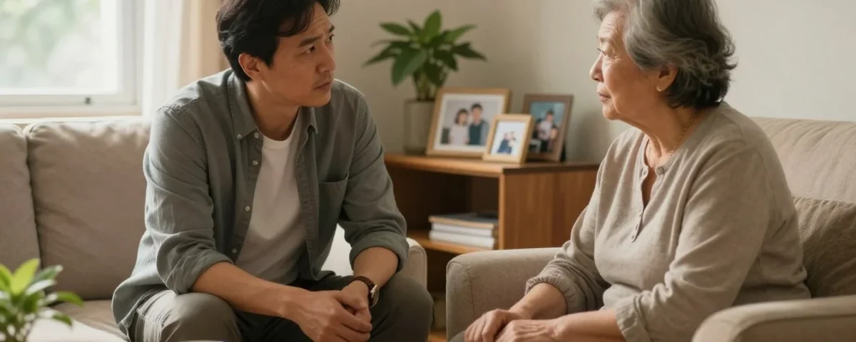 talking to aging parent about care