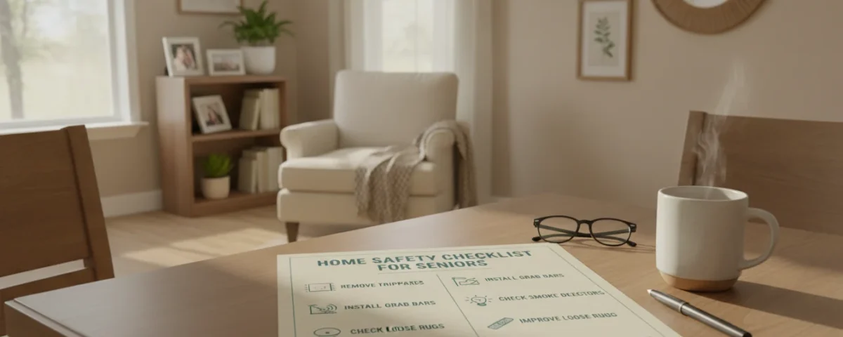 home safety checklist for seniors